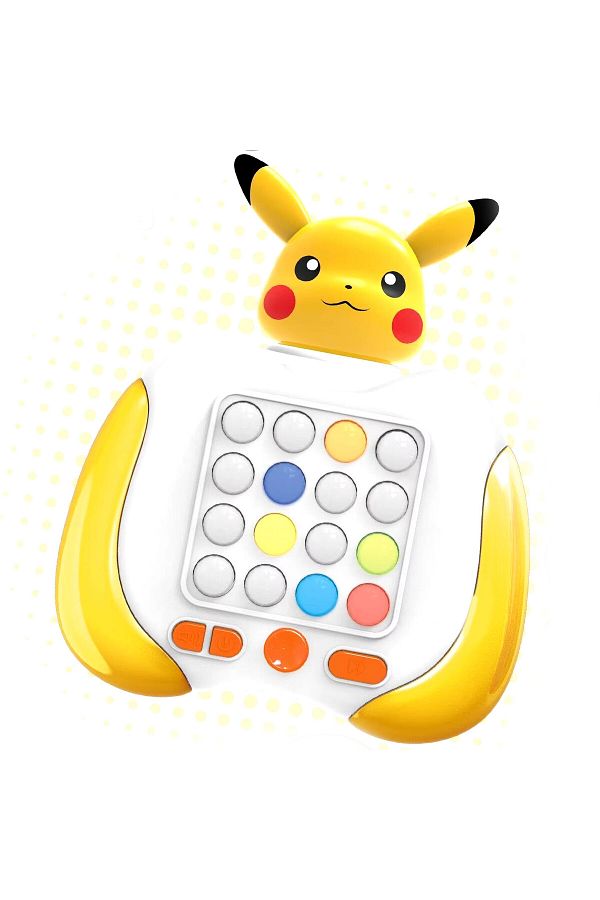 OEM-POPIT Console interactive game, anti-stress, with sounds, 16 buttons and RGB lights, 7 game modes, Pikac 1