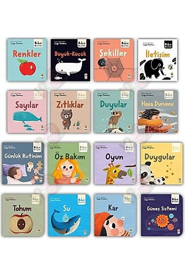 Sincap Kitap Bebek Üniversitesi Set 1-2-3-4