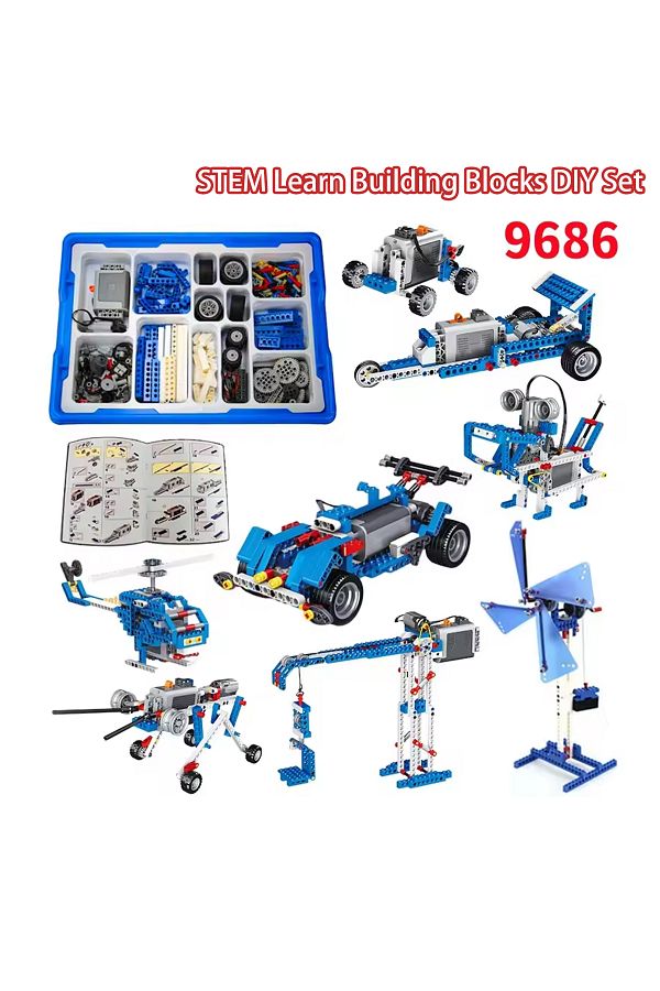yaafun-No Box Stem 9686 Technical Parts Multi Technology Programming Educational School Students 1