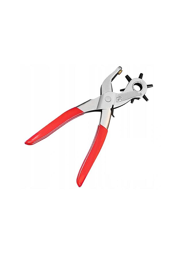 OEM-Cleste perforator pivotant pentru gaurit curele, tip preducea, 22 cm, varfuri intarite, 2.5-5 mm, ro 1
