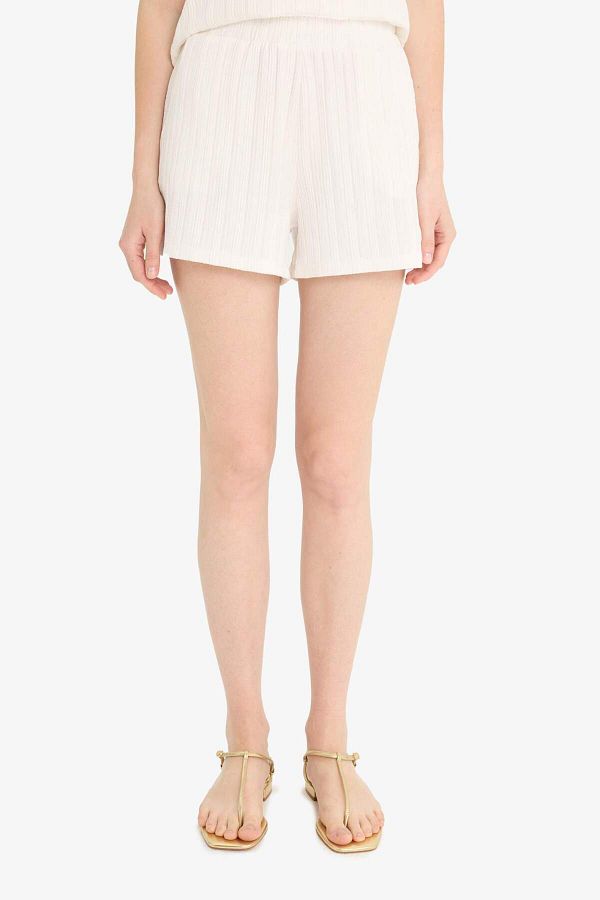 DeFacto-Regular Fit Wrap Shorts F4445Ax25Sm 1