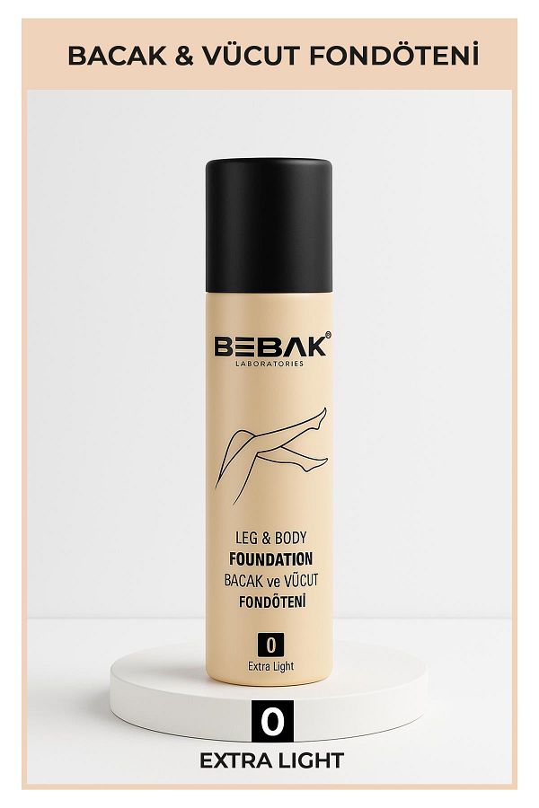 Bebak-Leg and Body Foundation Number 0 75 Ml-Extra Light 1