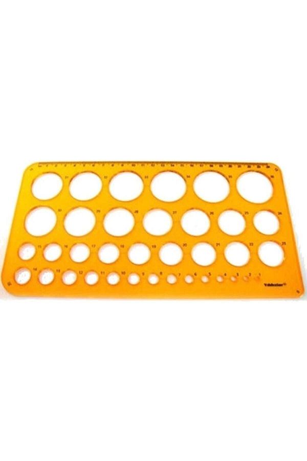 Yıldızlar Yayınları-Large Circle Template - 022 Model 1
