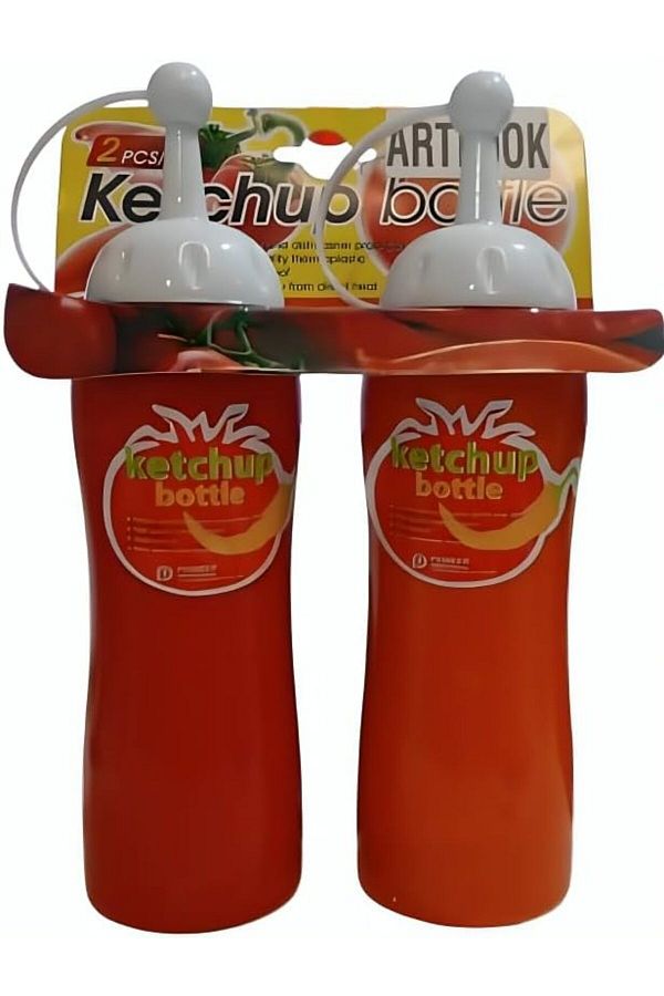 Generic-ART LOOK Colorful Ketchup Cans - 2 Pack 1