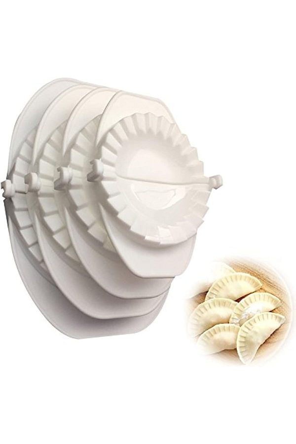 Generic-Emousport 4pcs/set Press Ravioli Dough Pastry Pie Dumpling Maker Gyoza Mold Mould Tool 4 Size Easy 1