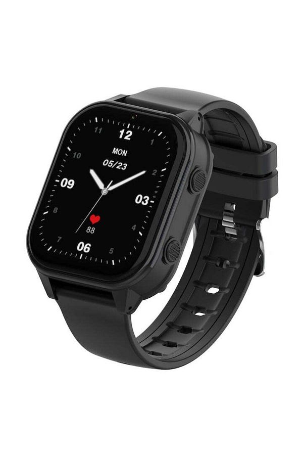Techone-Kids Gps Smartwatch With Location And Phone Kt19t, Black 1