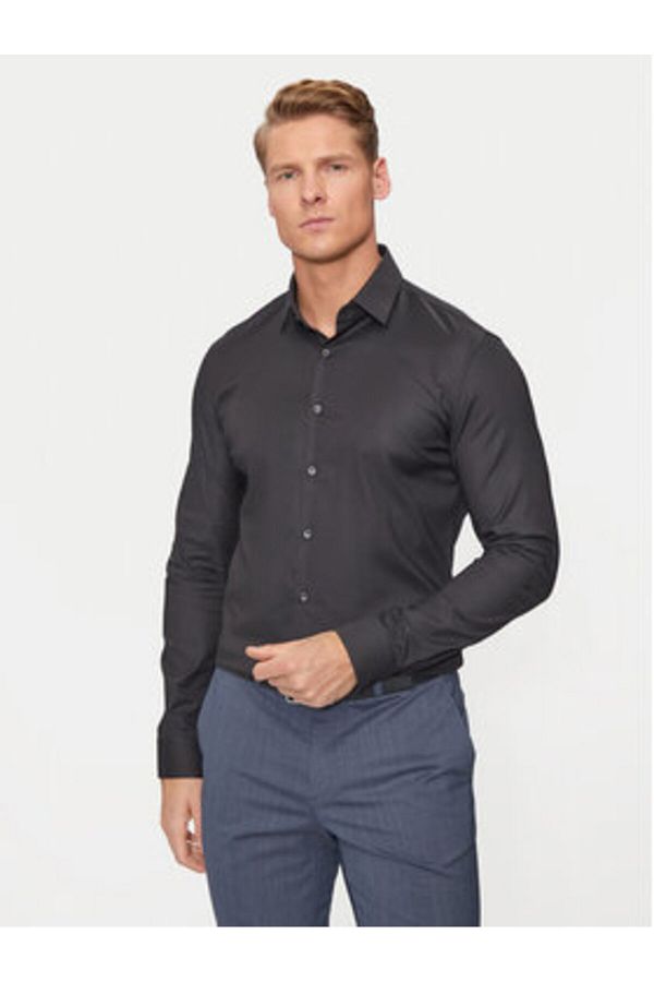 Calvin Klein-Mens Shirt K10K113182 Black 1