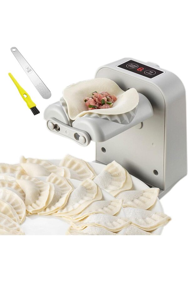 Generic-SENYULU Automatic Electric Dumpling Press Maker Machine - Adjustable and Easy to Operate, With Spoo 1
