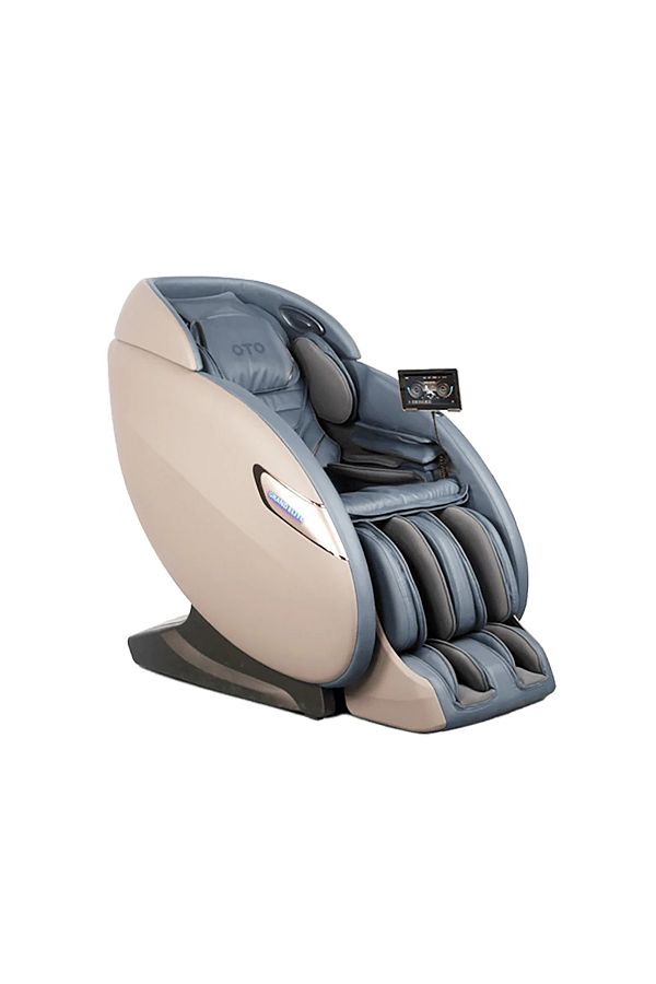 BACK COMFORT-Luxury Massage Chair – 10 Automatic Massage Programs - Blue 1