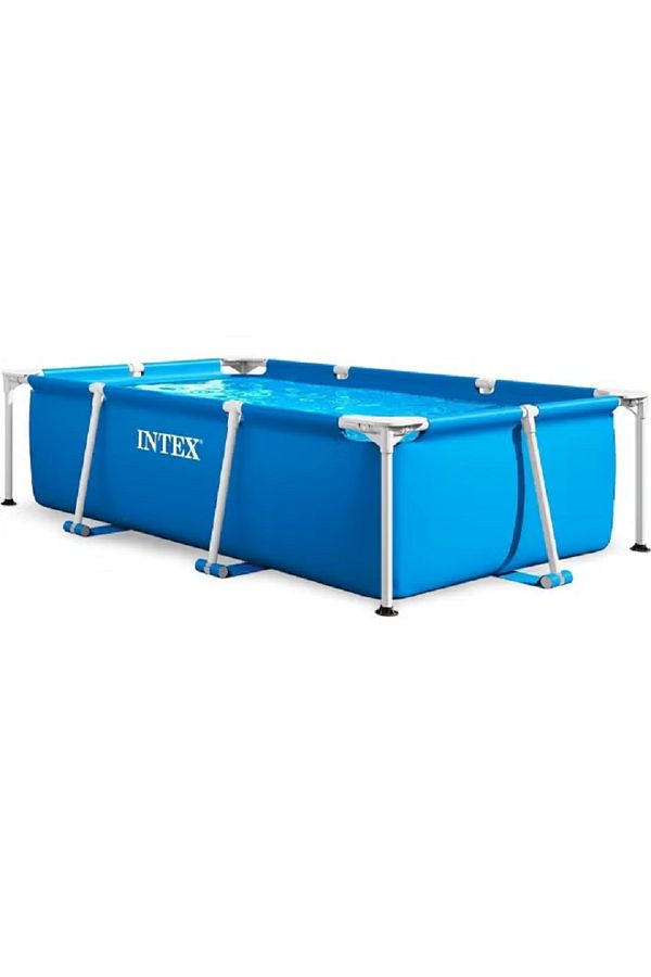 Intex-Metal Frame Pool, Puncture Resistant Material, Easy to Assemble Rust Resistant 1