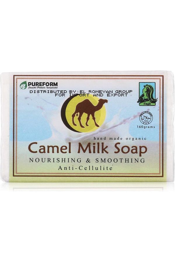 PUREFORM-Nourishing and Smoothing Anti-Cellulite Camel Milk Soap - 160 gm 1