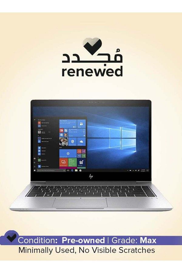 HP-مُجدَّد - لابتوب EliteBook 840 G6 بشاشة عالية الدقة مقاس 14 بوصة، ومعالج Core i5/الجيل الثامن/ذاكرة وصول عشوائي DDR4 سعة 16 جيجابايت/محرك أقراص SSD سعة 256 جيجابايت/وحدة تخزين داخلية 1