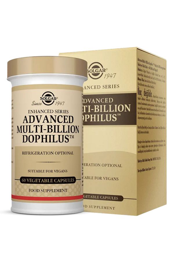 Solgar-Advanced Multi-billion Dophilus 60 Capsule 1