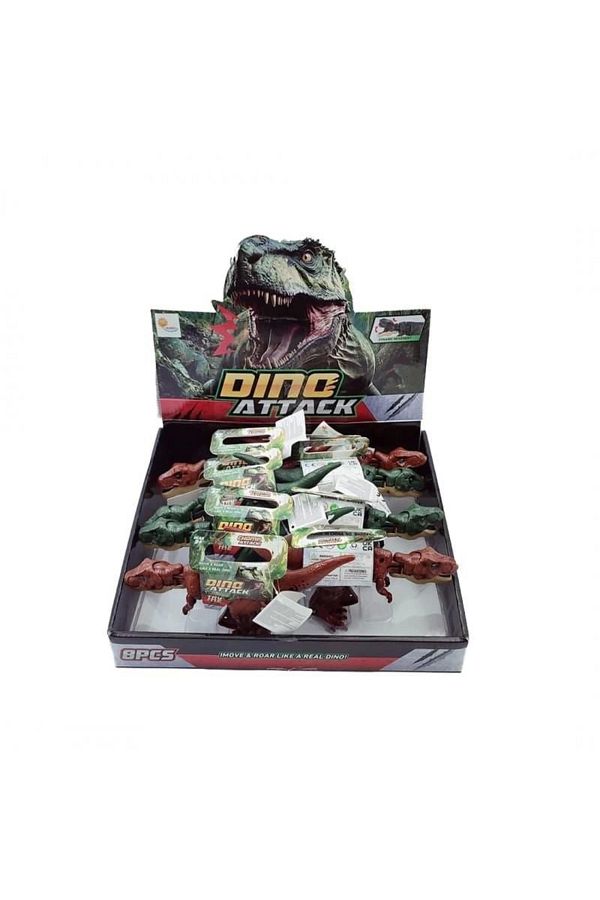 LiderGlobal-Dinosaur with sound and light in box - 1 piece will be sent if available in stock 1
