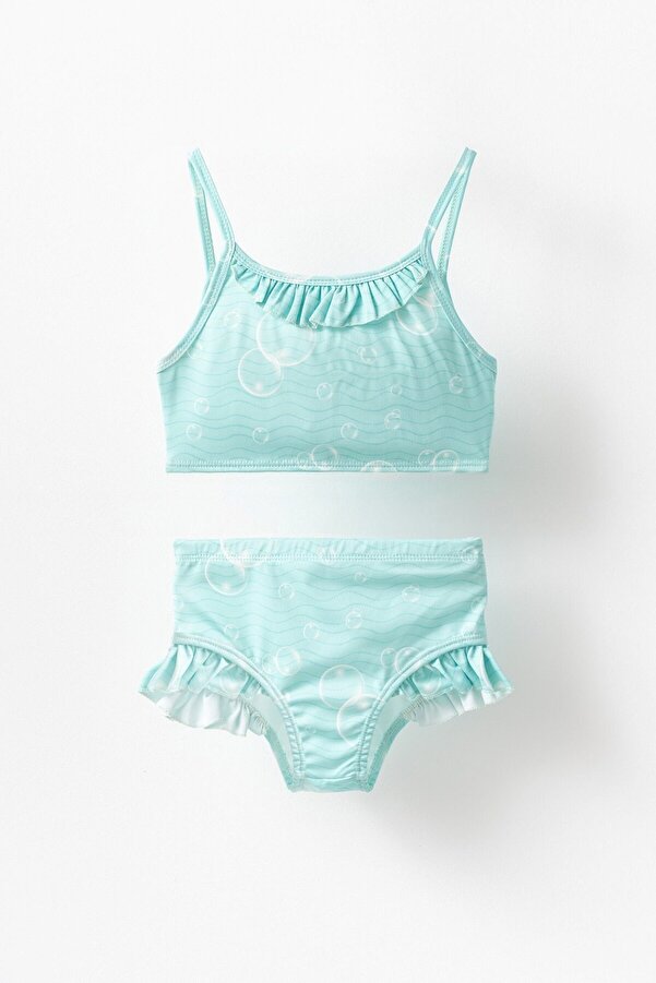 Banamio Calliope Baloncuk Baskılı Kız Çocuk Mayo Bikini Takım