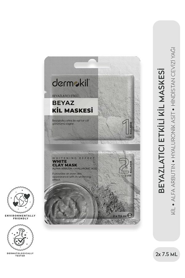 Dermokil-Whitening Effective Clay Mask 2X7.5 1