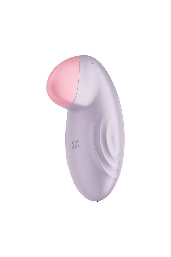 Satisfyer-Vibrator Inteligent, Control prin Aplicatie, Design Compact, Satisfyer Tropical Tip, Mov 1