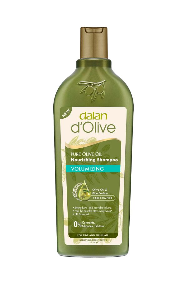 Dalan-Șampon volumizant cu ulei de măsline natural D'olive 400 ml 1