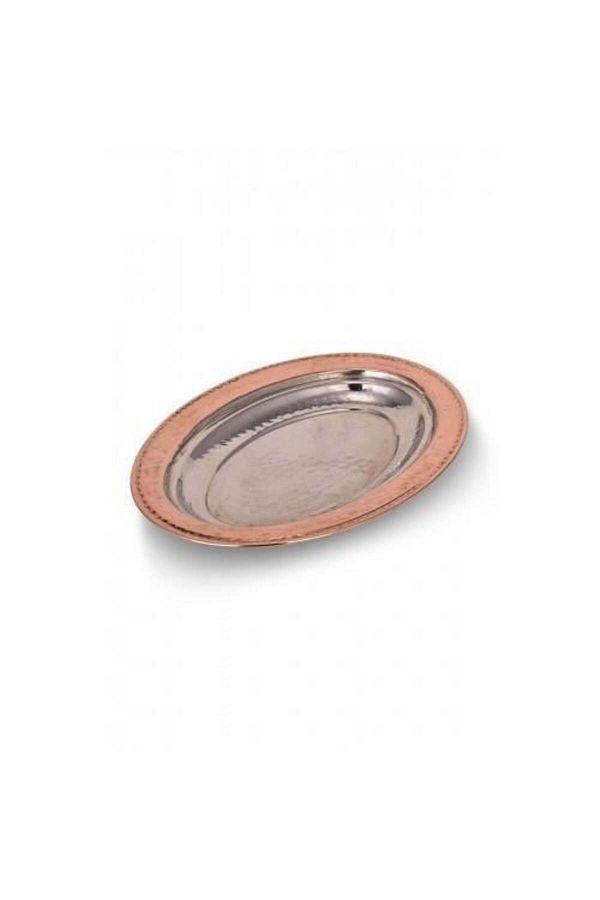 Rotanev-Infantry Alexander Kebab Boat Presentation Plate 30 cm Hand Forged Red 1