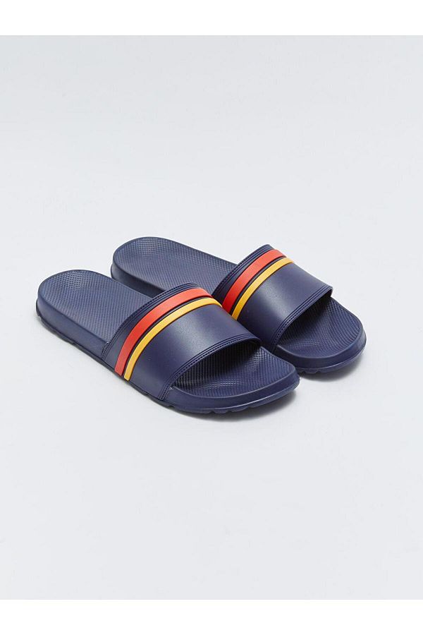 LC Waikiki-Ανδρικές παντόφλες Color Block Single Strap (S2) 1
