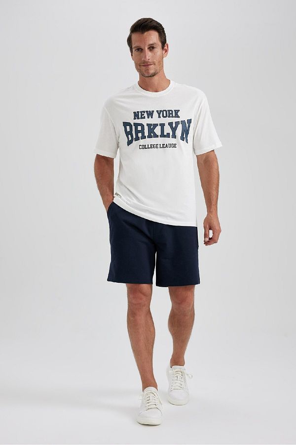 DeFacto-Regular Fit Shorts B0650Axns 1