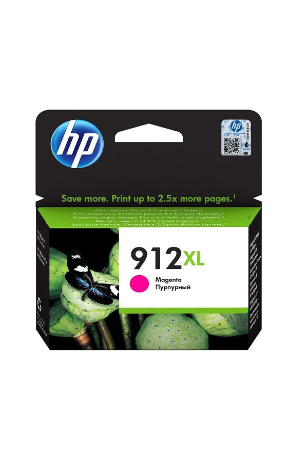 HP-Original HP 912XL Ink Cartridge M / 3YL82AE, Magenta, 825 pages 1