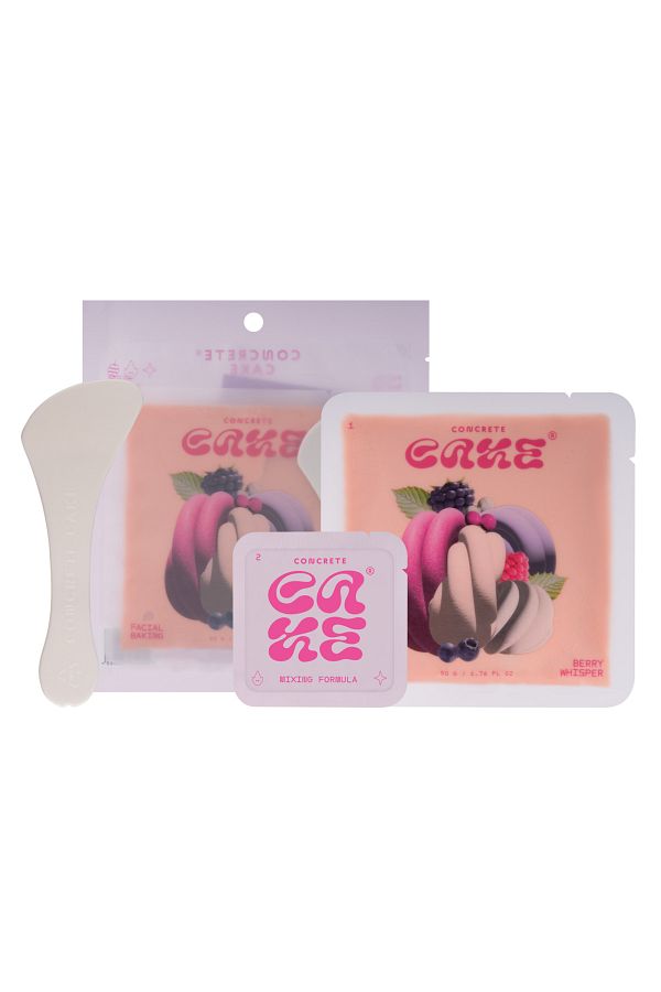 Concrete Cake-Mască coreeană Concrete Cake Berry Whisper - 6 extracte de fructe de pădure și 7 tipuri de acid hialuronic, antioxidant 1