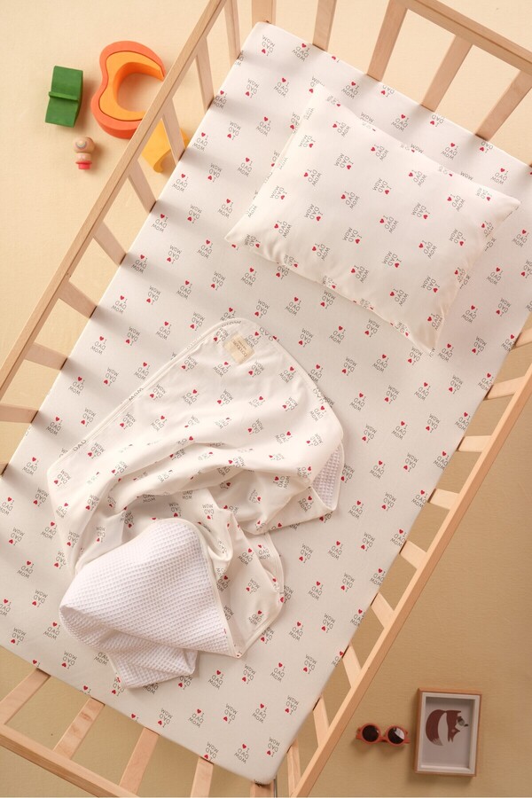 Bondberro Bebek ve Çocuk Uyku Seti ( Battaniye Çarşaf Yastık kılıfı ) %100 Pamuk