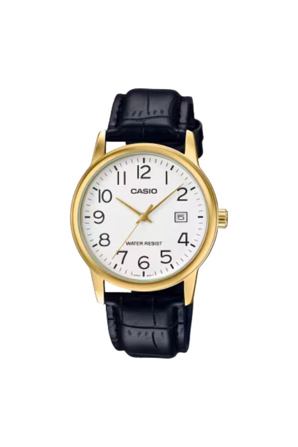 Casio-CASIO Men's Analog White Dial Watch - MTP-V002GL-7B2 1