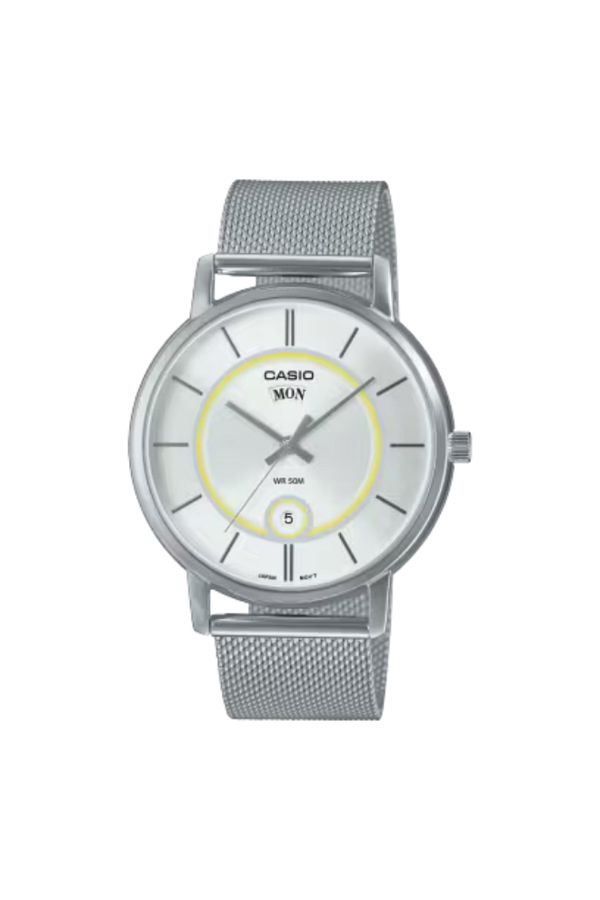 Casio-CASIO Men's Analog White Dial Watch - MTP-B120M-7AVDF 1