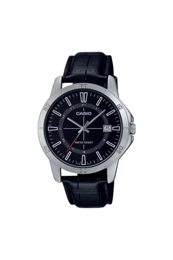 Casio-CASIO Men's Analog Black Dial Watch - MTP-V004L-1BUDF 1
