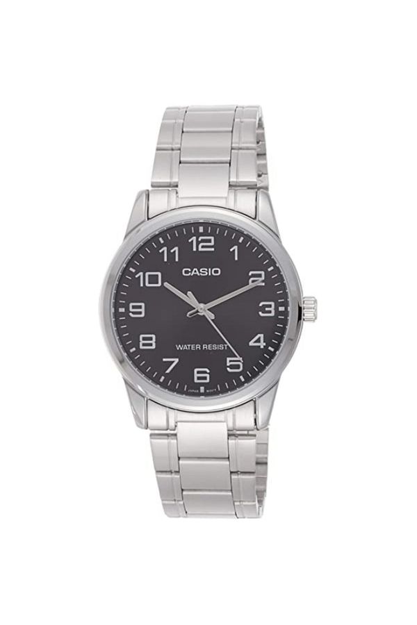 Casio-CASIO Men's Analog Black Dial Watch - MTP-V001D-1B 1