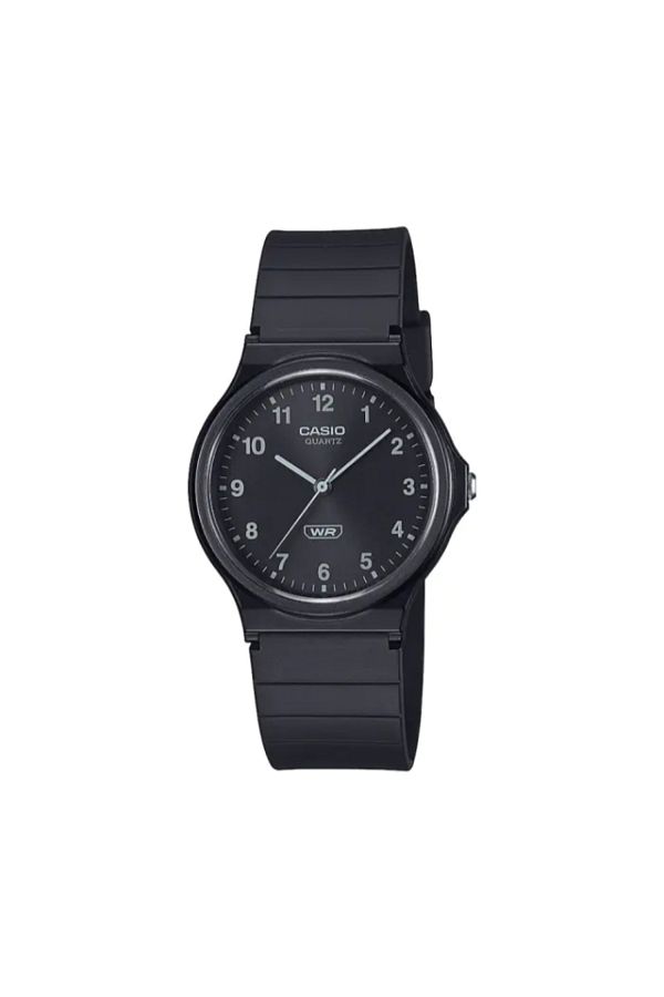 Casio-CASIO Unisex Analog Black Dial Watch - MQ-24B-1BDF 1