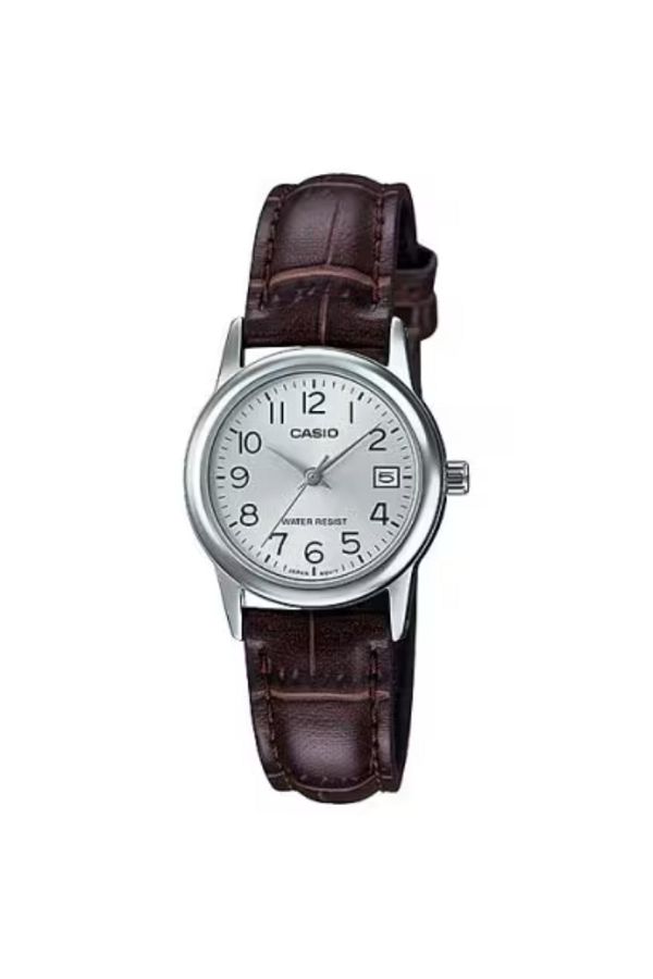 Casio-CASIO Women's Analog White Dial Watch - LTP-V002L-7B2 1