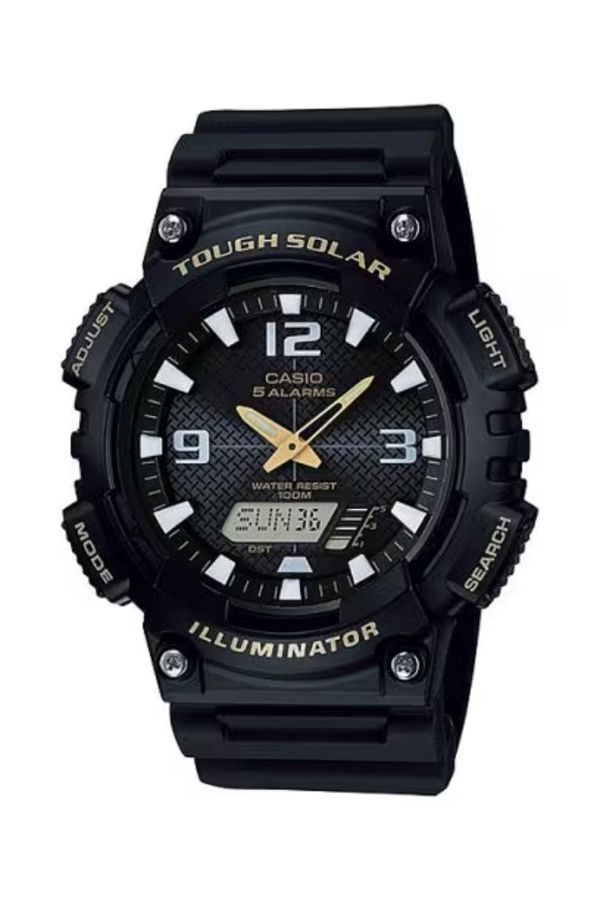 Casio-CASIO Men's Analog-Digital Black Dial Watch - AQ-S810W-1B 1