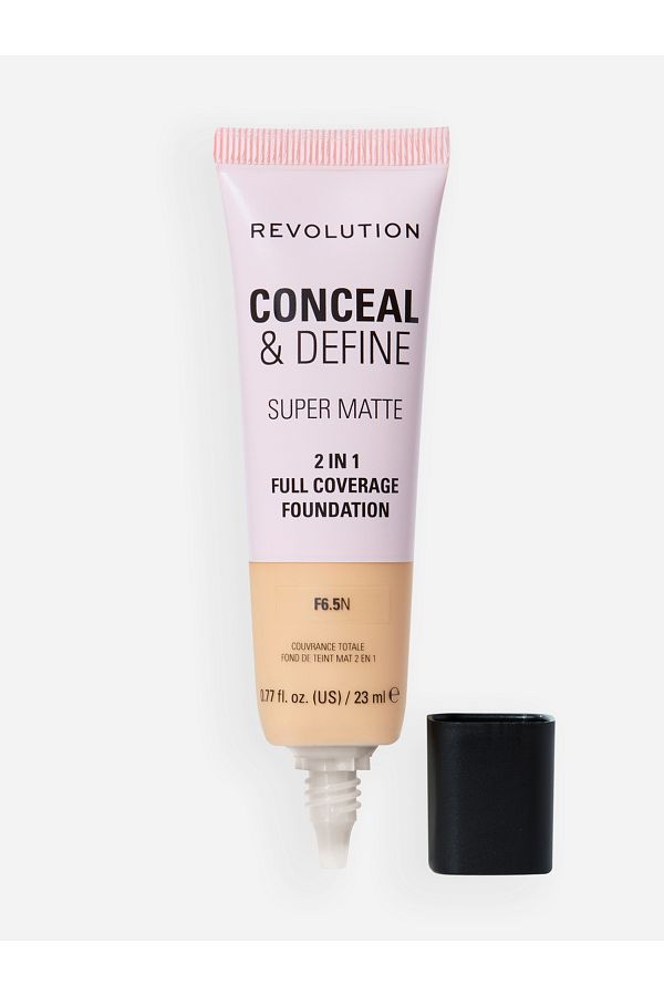 Revolution-Conceal and Define Full Coverage Foundation F6.5N - 23ml 1