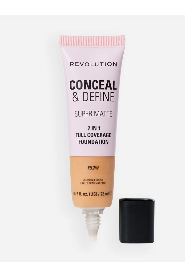 Revolution-Conceal and Define Full Coverage Foundation F9.7W - 23ml 1