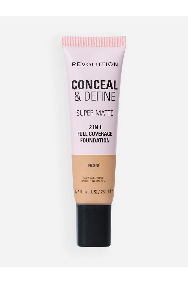 Revolution-Conceal and Define Full Coverage Foundation F6.2NC - 23ml 1