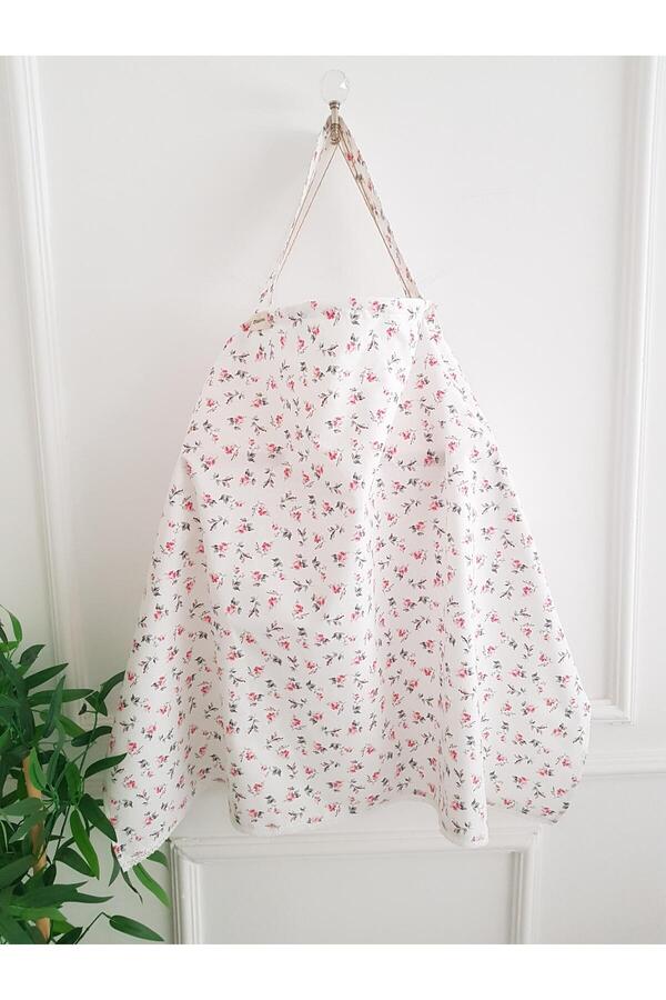 ib ilkimbebe Emzirme Önlüğü Balenli Konforlu , Puset Örtüsü - 70x100 Cm , Anne Bebek Ürünleri, Yenidoğan