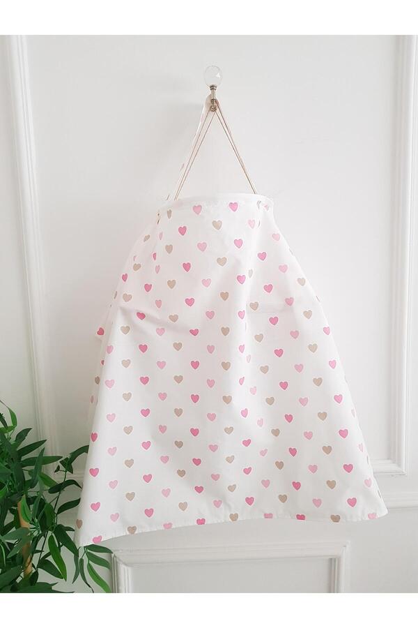 ib ilkimbebe Emzirme Önlüğü Balenli Konforlu , Puset Örtüsü - 70x100 Cm , Anne Bebek Ürünleri, Yenidoğan