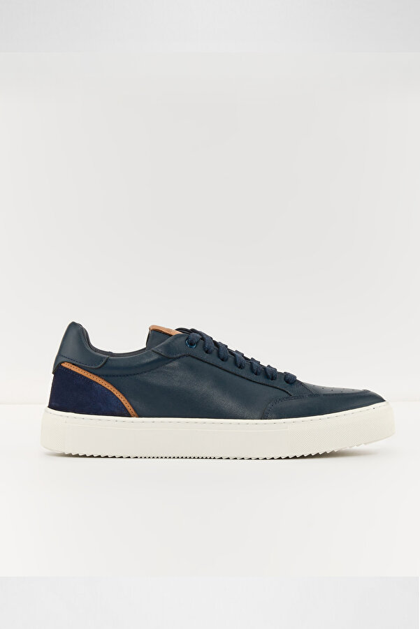 Aldo Tulsa-Tr Navy Blue Men's Sneaker- Trendyol