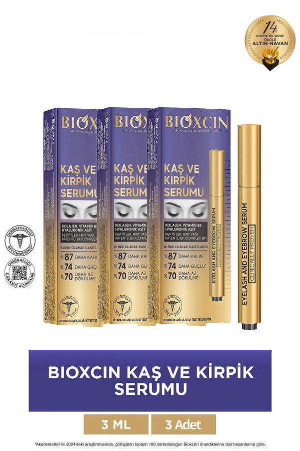 Bioxcin-X 3 Eyebrow and Eyelash Serum 1