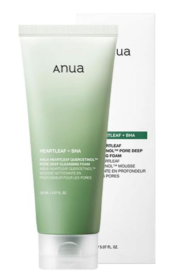 ANUA-Heartleaf Quercetinol Pore Deep Cleansing Foam Anti-Pore Foaming Cleanser 150ml 1