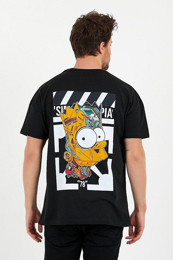 Pasage-Μπλουζάκι Simpsons Printed - Oversize 1