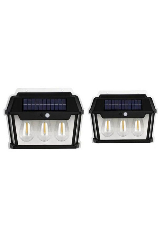 OEM-Lampă solară LED pentru exterior 38W cu 3 becuri 1