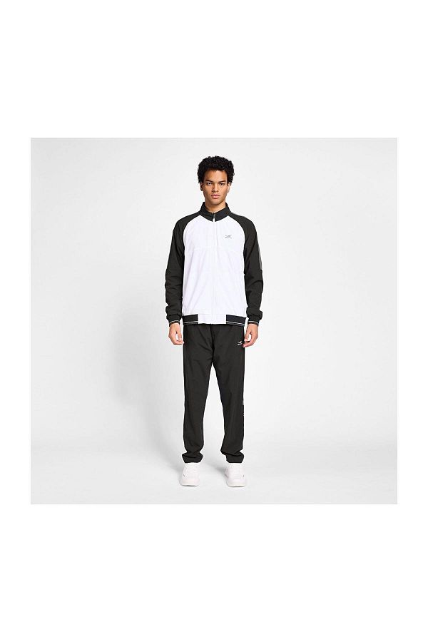 Lescon-25B-1040 Tracksuit White-Dark Blue 1