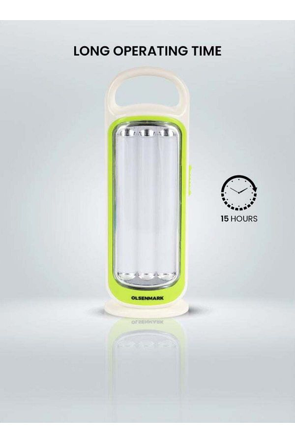 Olsenmark-Rechargeable LED Lantern OME2702, Emergency With Long Operating Time of 15 Hours, Torch Le 1