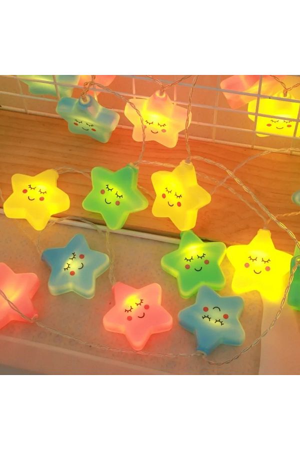Choice-1.5M Battery case Colored shell LED Lights String Star Garland Lamp USB/Battery Powered For Living R 1
