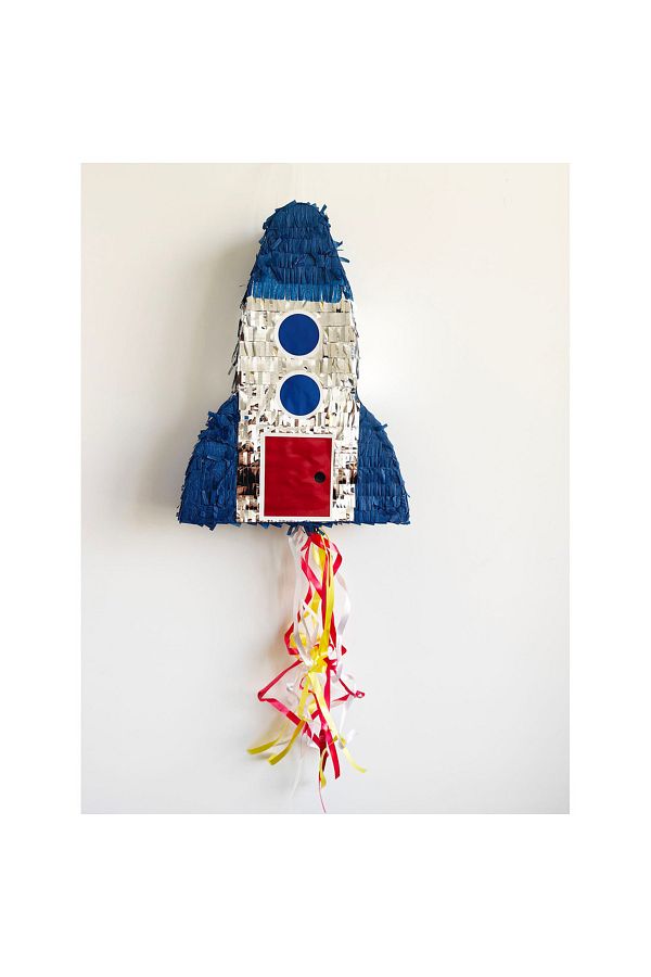 Choice-Rocket 1PC/Box Pull String Rocket Ship Pinata Outer Space Party Decorations for Astronaut Themed Bir 1