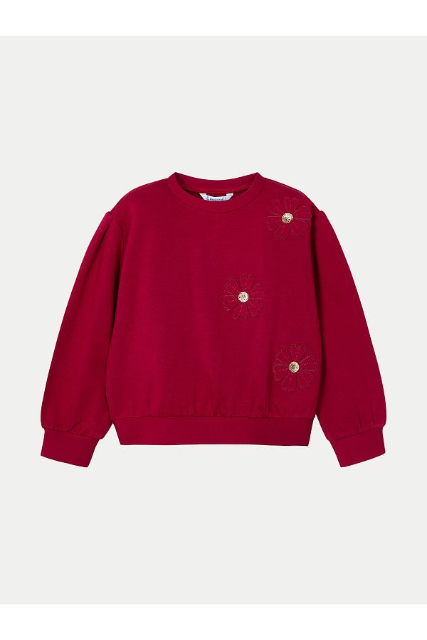 MAYORAL-Girl Sweatshirt 4478 Red 1